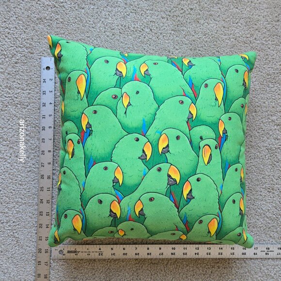 Eclectus Parrot Pillow Bird - Picture 5 of 5